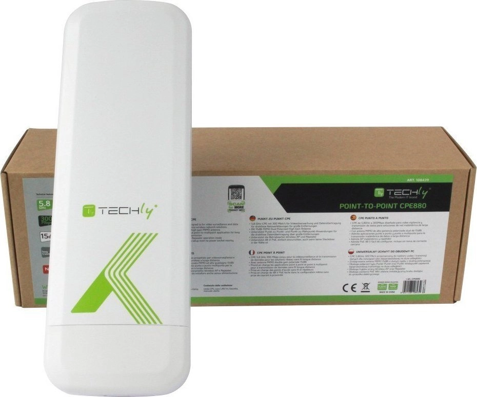 Techly Point-to-Point CPE 300Mbps to 5