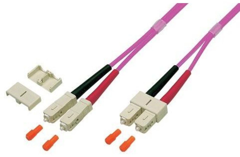 Fiber optic patch cord OM4 50/125