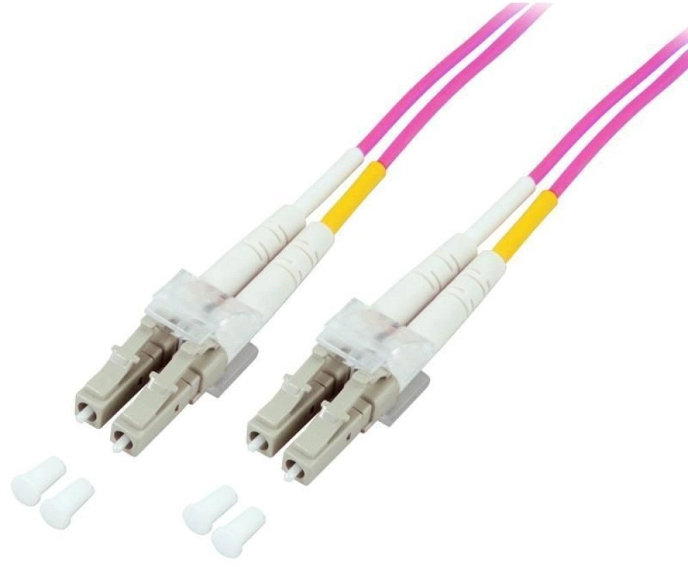 Techly LC/LC Multimode 50/125 OM4 1m
