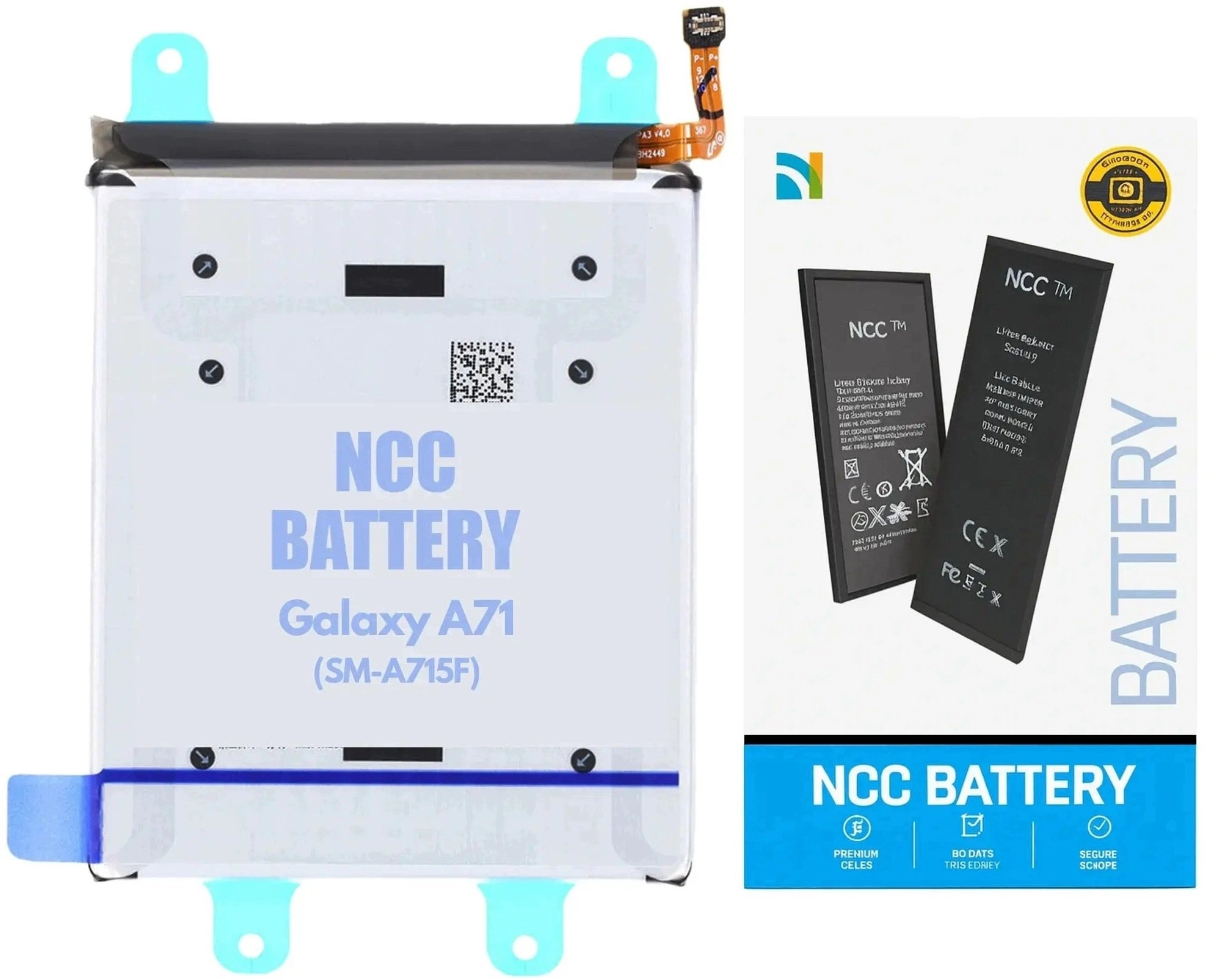 Bateria TelForceOne NCC Bateria do Samsung