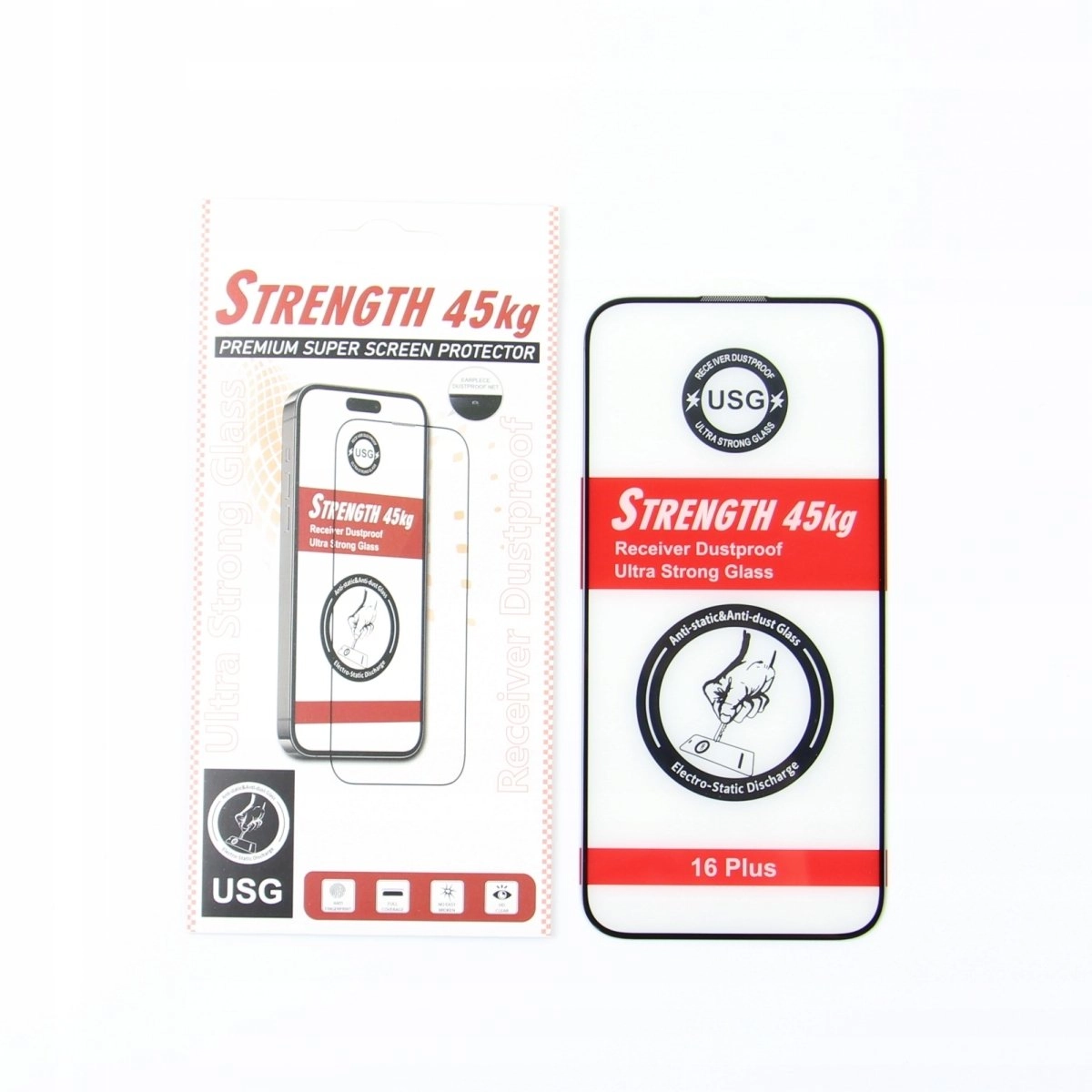 Ultra Strong 45KG Tempered Glass for