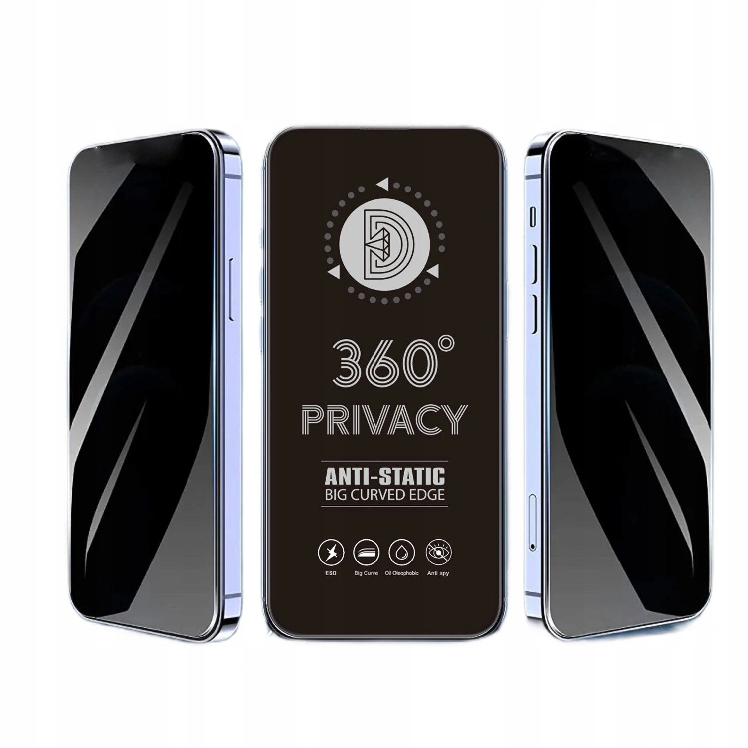 Privacy 360 tempered glass for iPhone