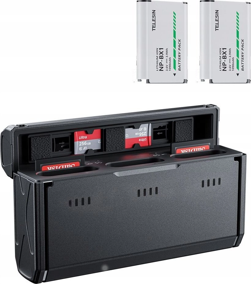 Usb Type-c Charger + 2x Rechargeable