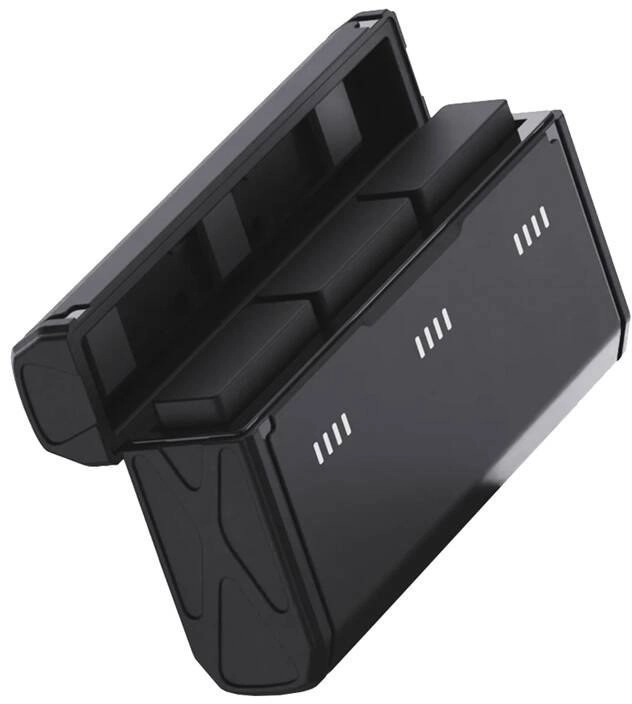 Charger for three batteries for GoPro