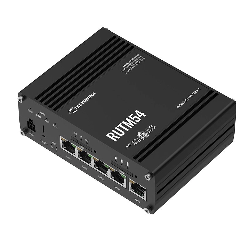 TELTONIKA NETWORKS RUTM54 DUAL SIM and