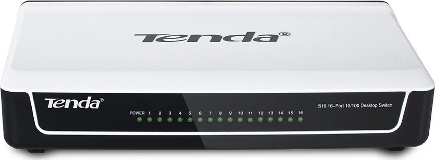 Tenda S16 network switch Unmanaged Fast