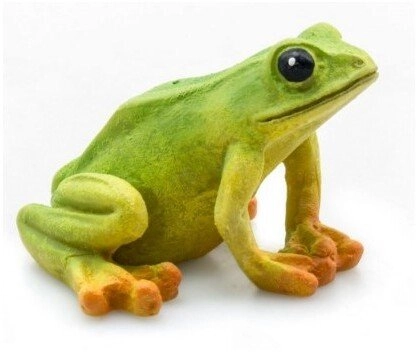 Terra Natura Aquarium decoration green frog