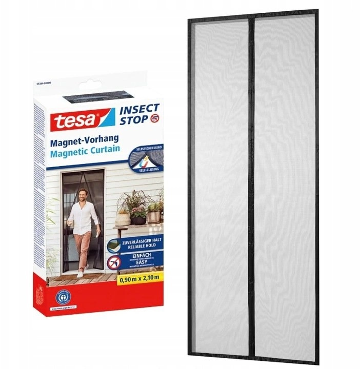 TESA 55384-00000-00 mosquito net Door Anthracite