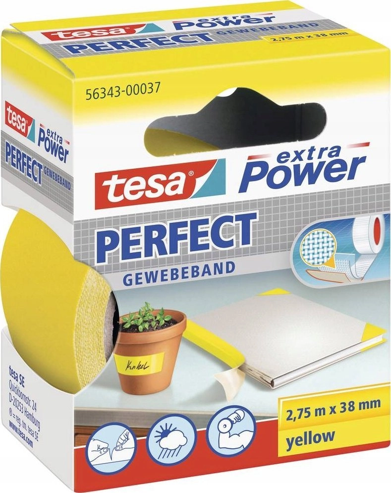 Tesa Gewebekleb. 2 75m x 38mm