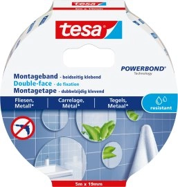 Tesa Montageband FliesenMetall wasserdicht 5m x