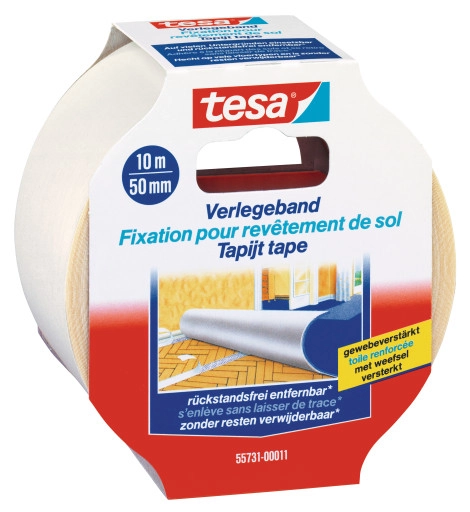 DOUBLE-SIDED TAPE FLOOR COVERIN 10MX50MM 55731-00021-11
