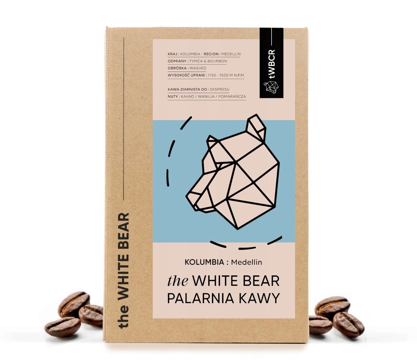 The White Bear coffee beans Colombia