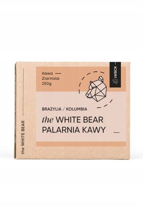 The White Bear Coffee Beans Brazil/Colombia
