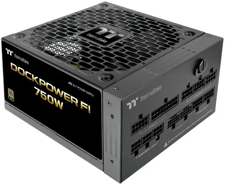 Zasilacz Thermaltake Dockpower FI 750W Gold modular ATX3.1 Gen5 (PS-DCP-0750FNFAGE-2)