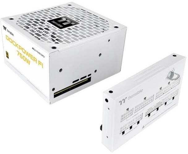 Zasilacz Thermaltake Dockpower FI 750W Gold modular ATX3.1 Gen5 Snow (PS-DCP-0750FNFAGE-S)