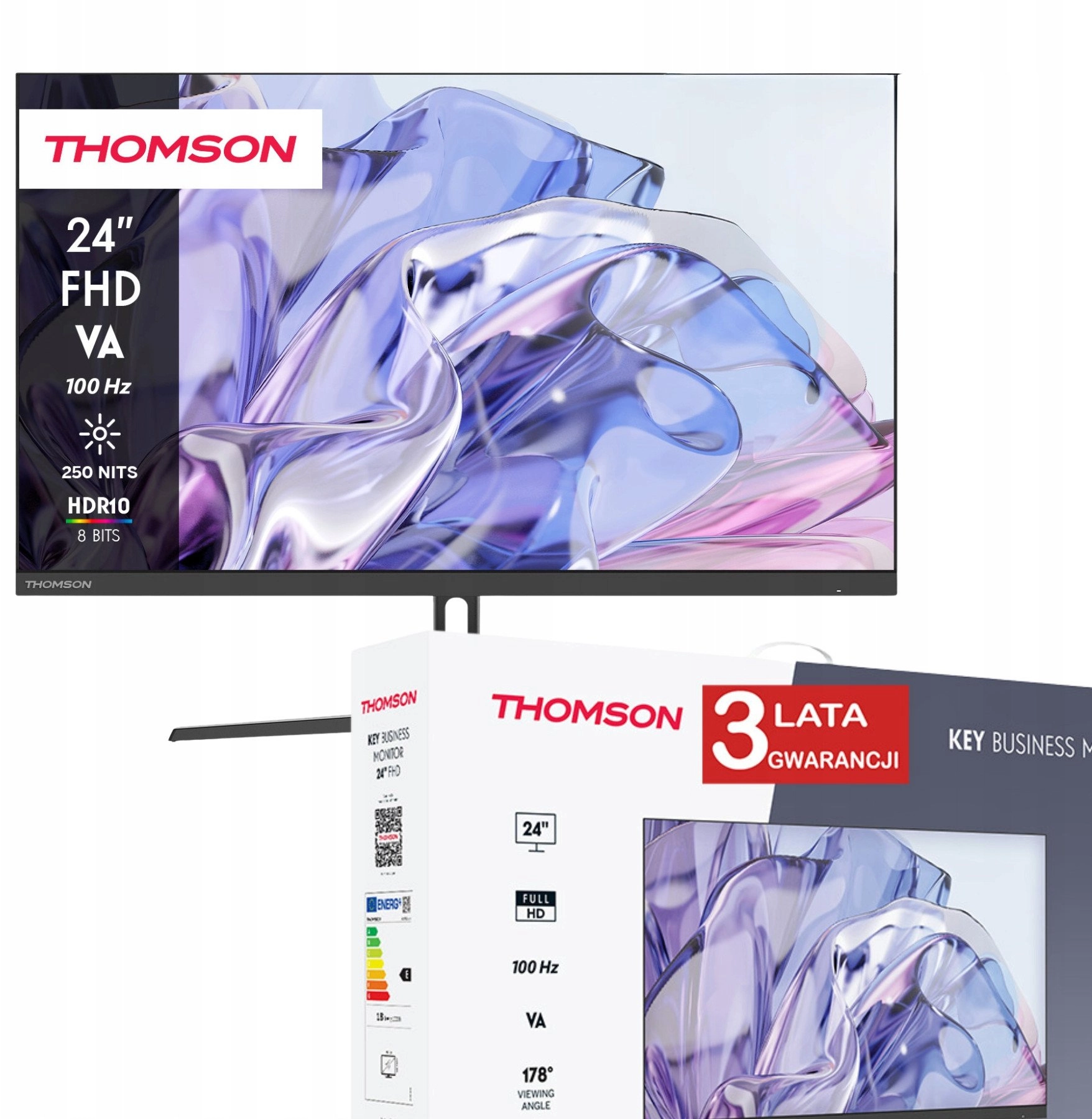 Thomson M24FB2Y14 Monitor 24 inch FHD