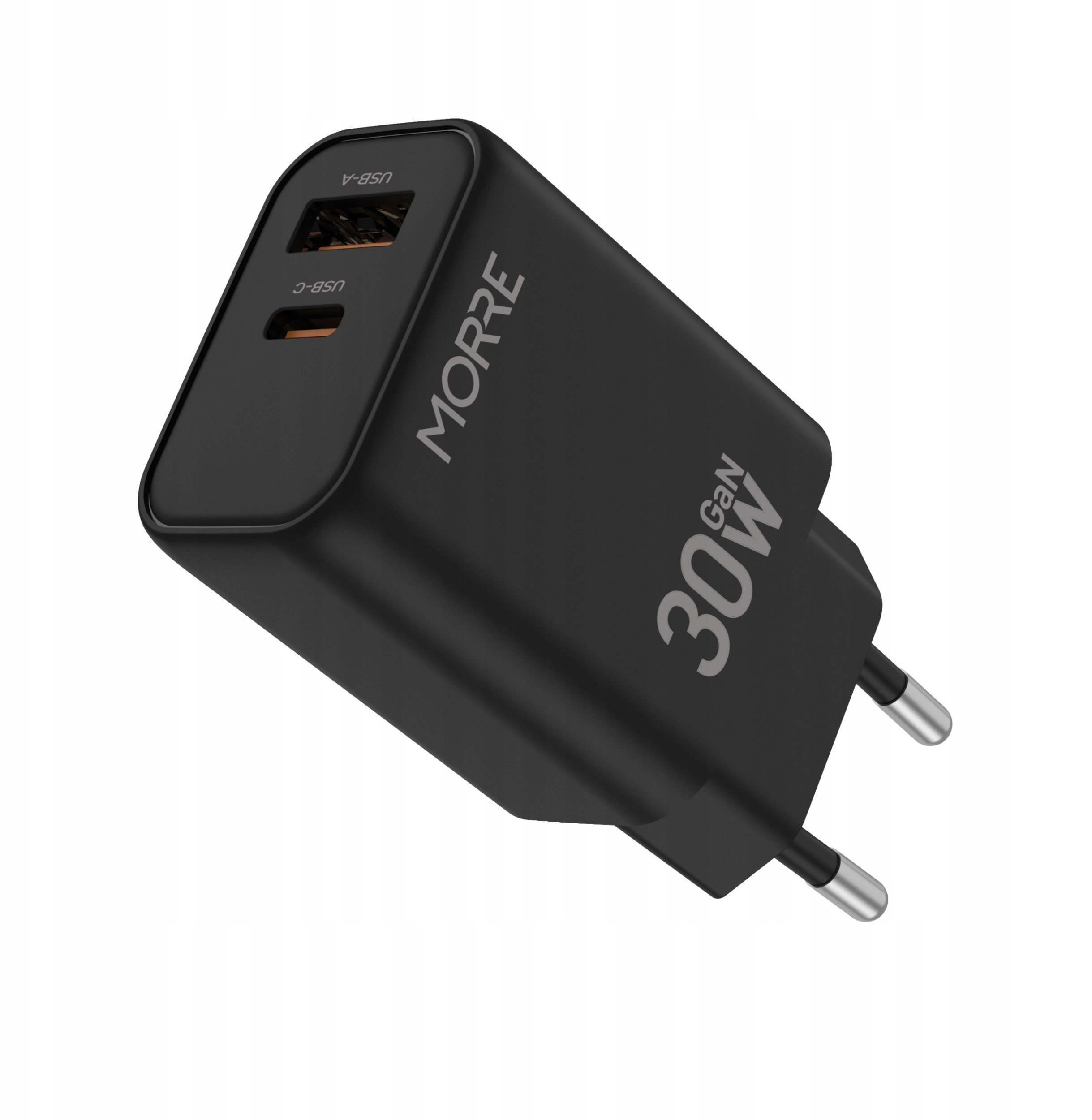 MORRE USB/USB-C CHARGER 30W BLACK M301