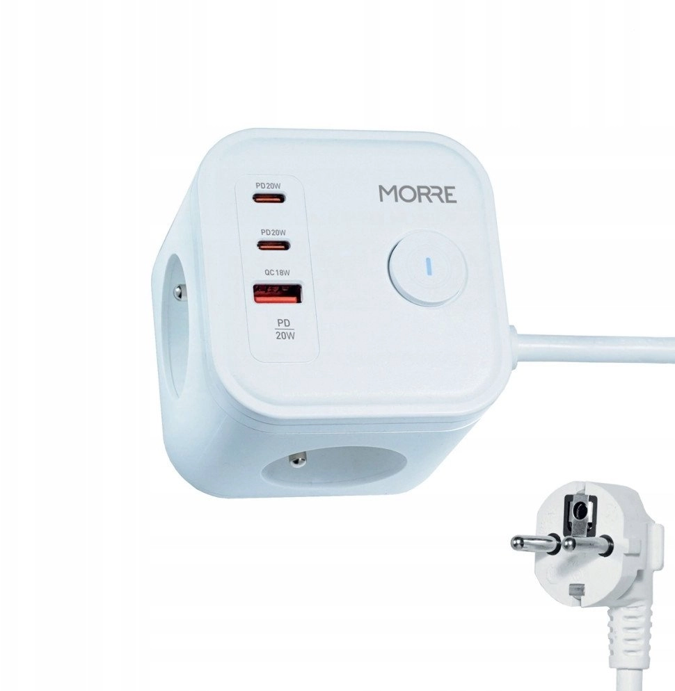 MORRE 3G POWER CUB  2xUSB  USB-C