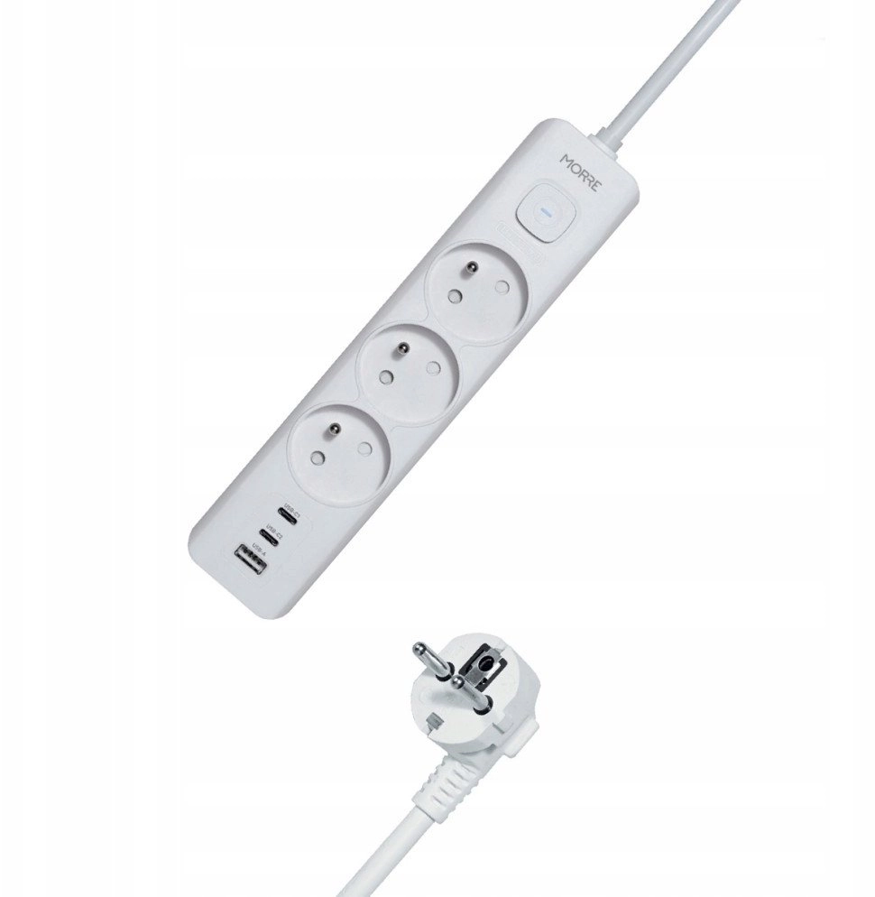 MORRE 3G USB POWER STRIP 2xUSB-C