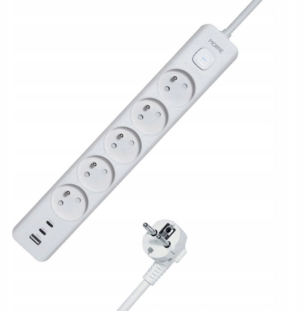 MORRE POWER STRIP 5G USB  2xUSB-C