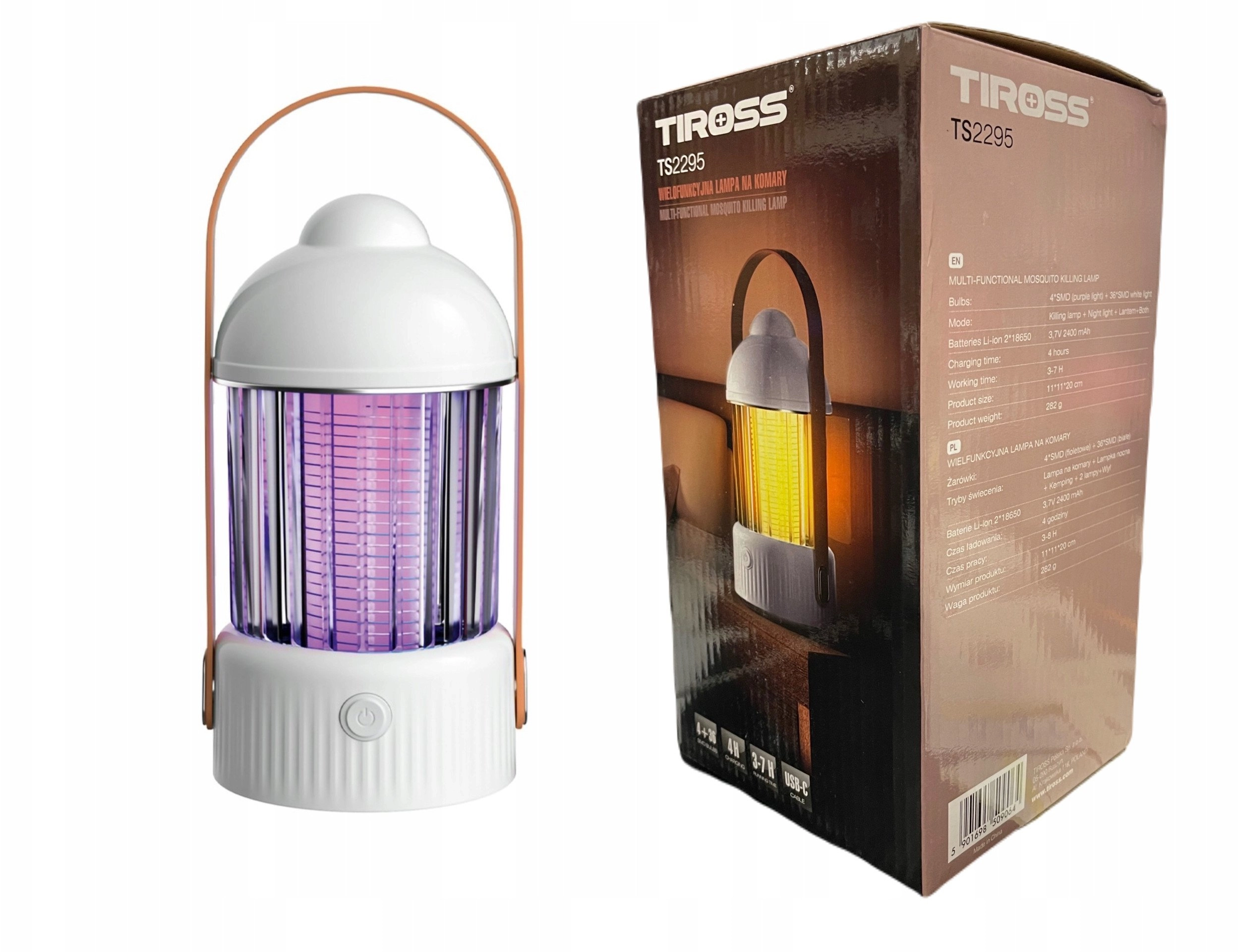 Lampa owadobójcza Tiross TS-2295 TS2295 5901698509064