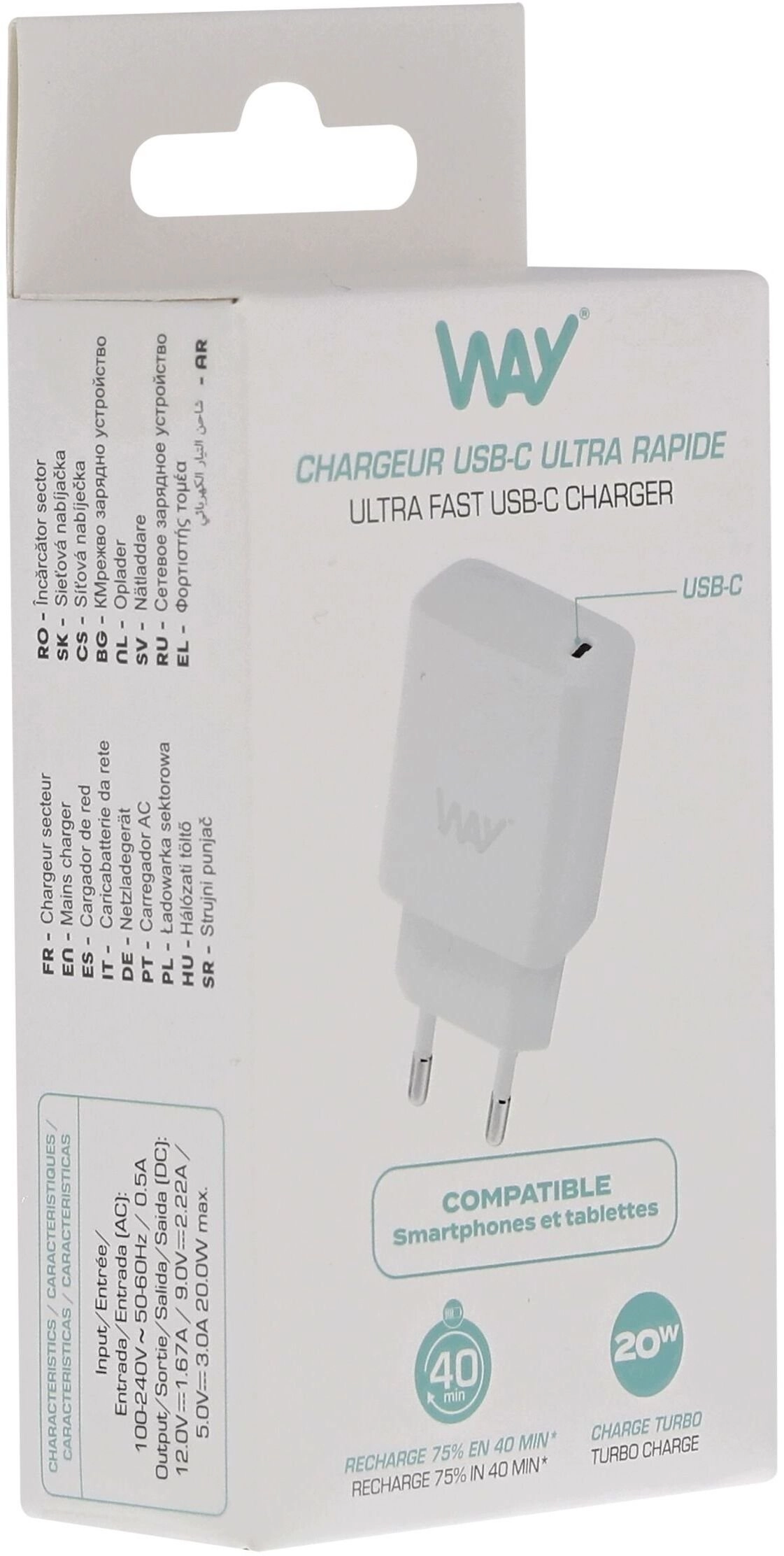 Åadowarka Sieciowa Usb-c 20w Power Delivery