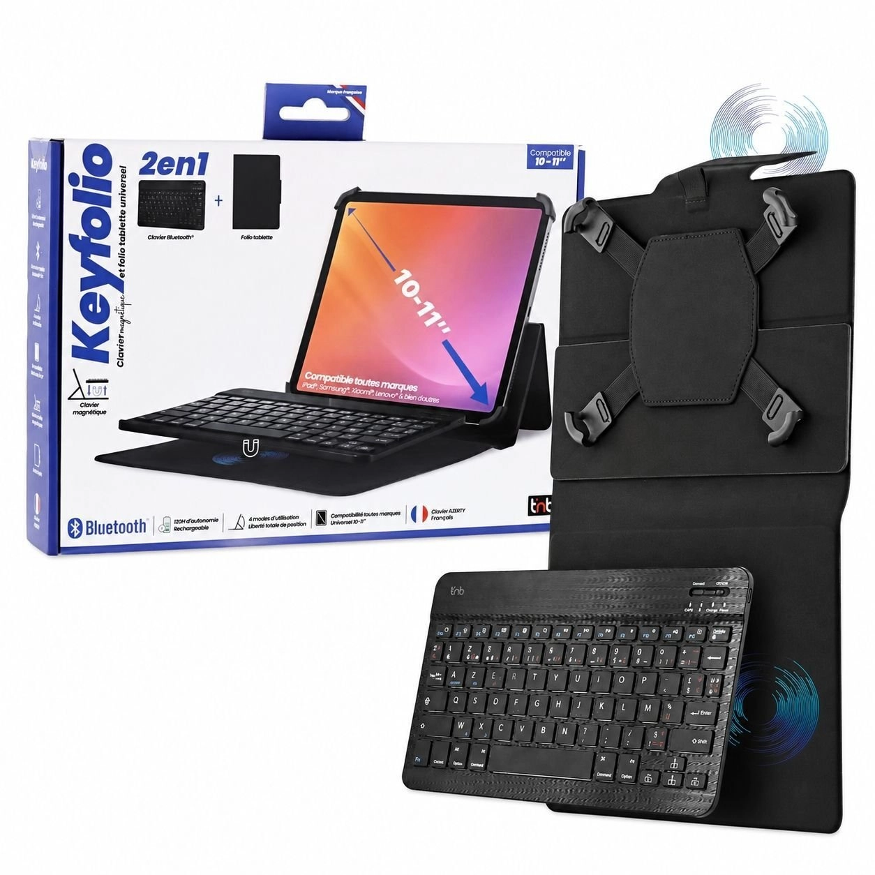 Klawiatura Bluetooth Na Magnes Etui Do