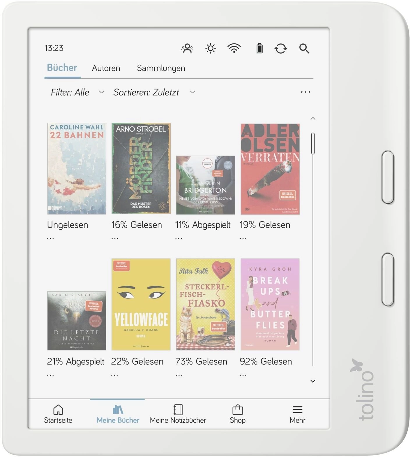 THALIA tolino vision color eBook reader