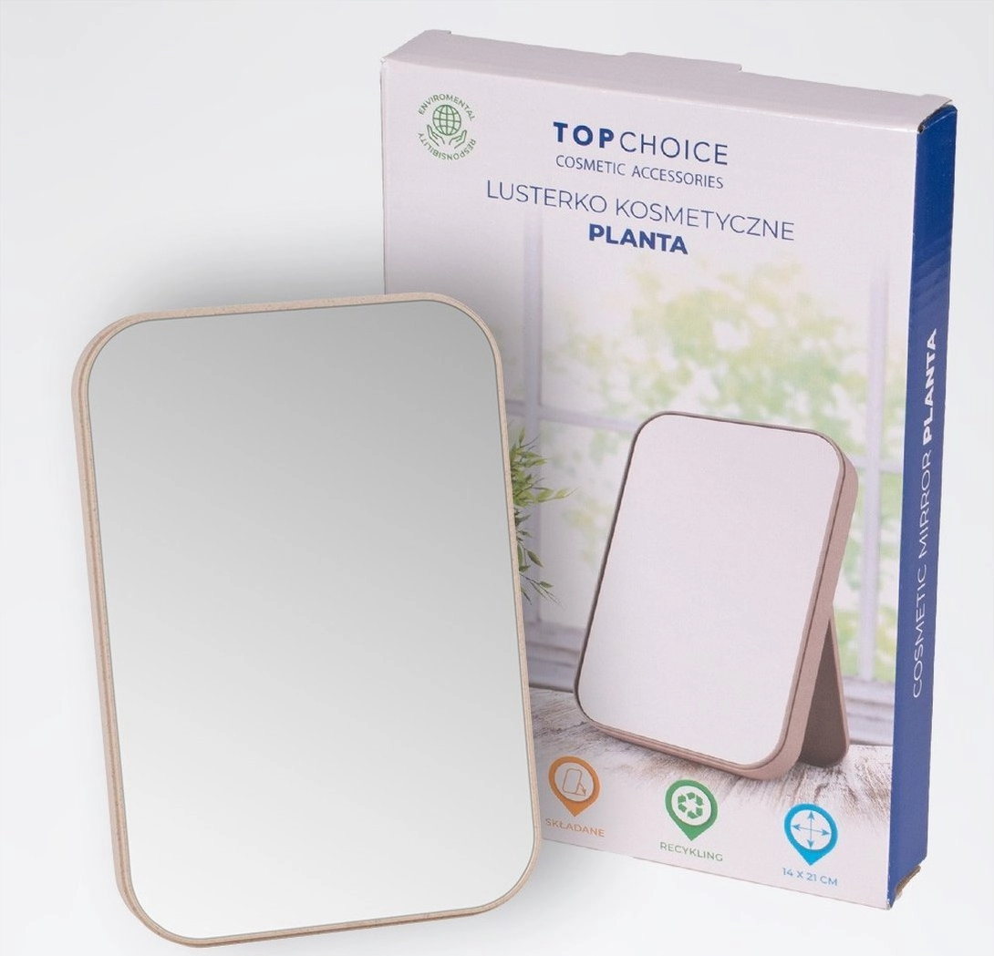 TOP CHOICE Lusterko kosmetyczne PLANTA 14767530
