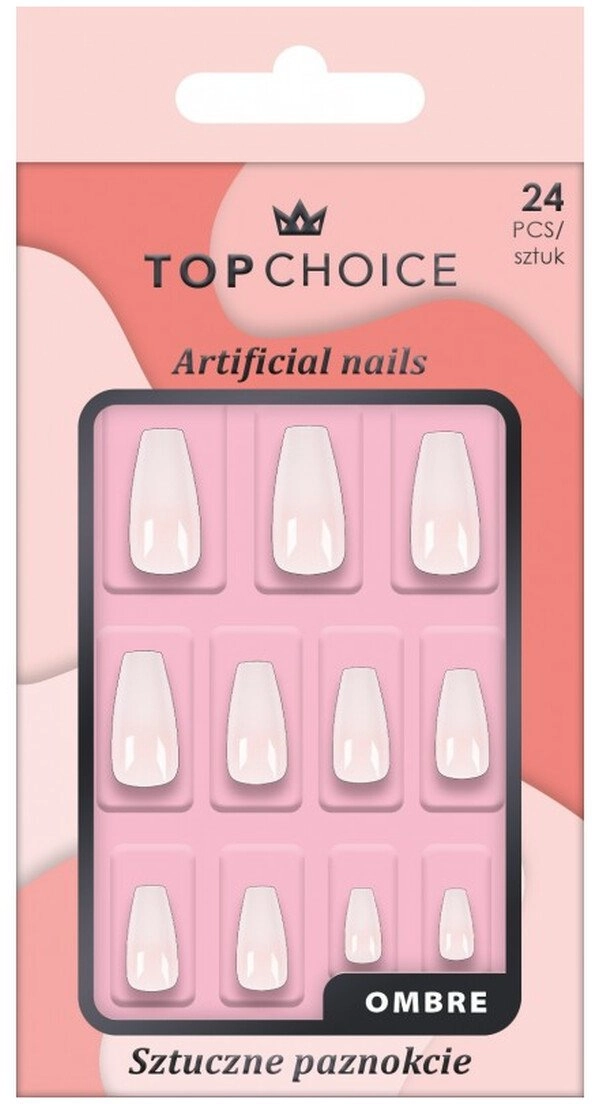 Top Choice Ballerina Ombre Artificial Nails