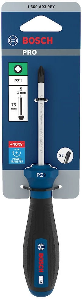 Top Tools Wkrętak PZ 1x75 mm