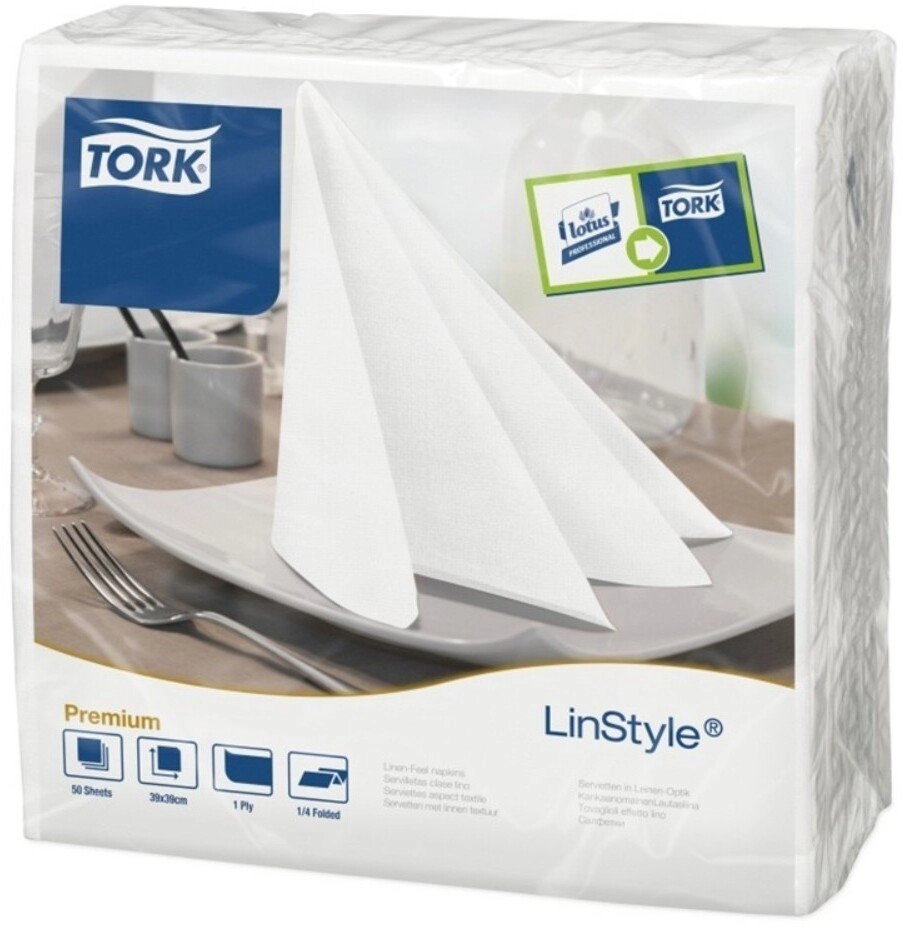 Tork LinStyle - Serwetki obiadowe premium