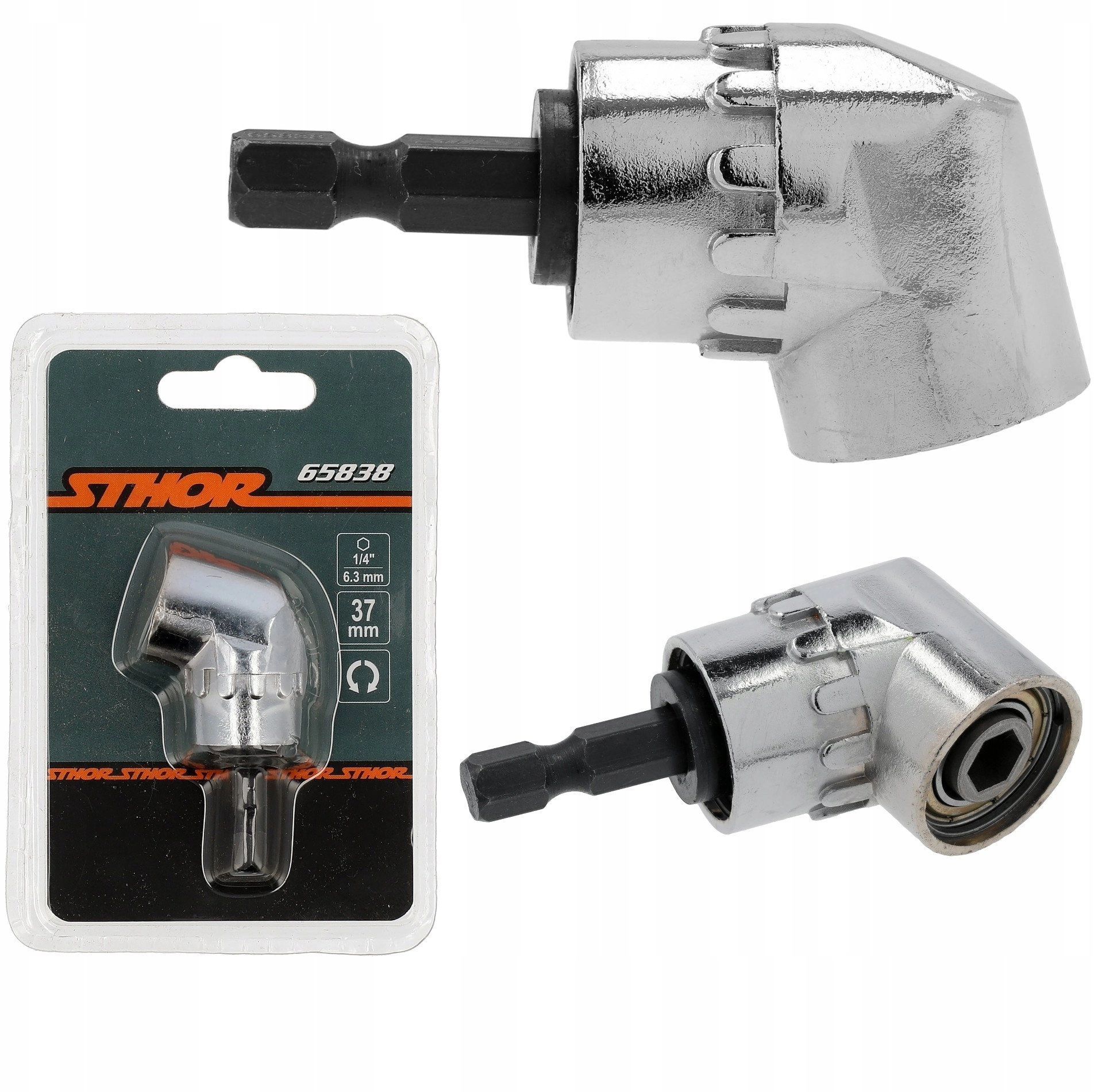 ANGLE ADAPTER 37MM  1/4```` 5906083121388 65838