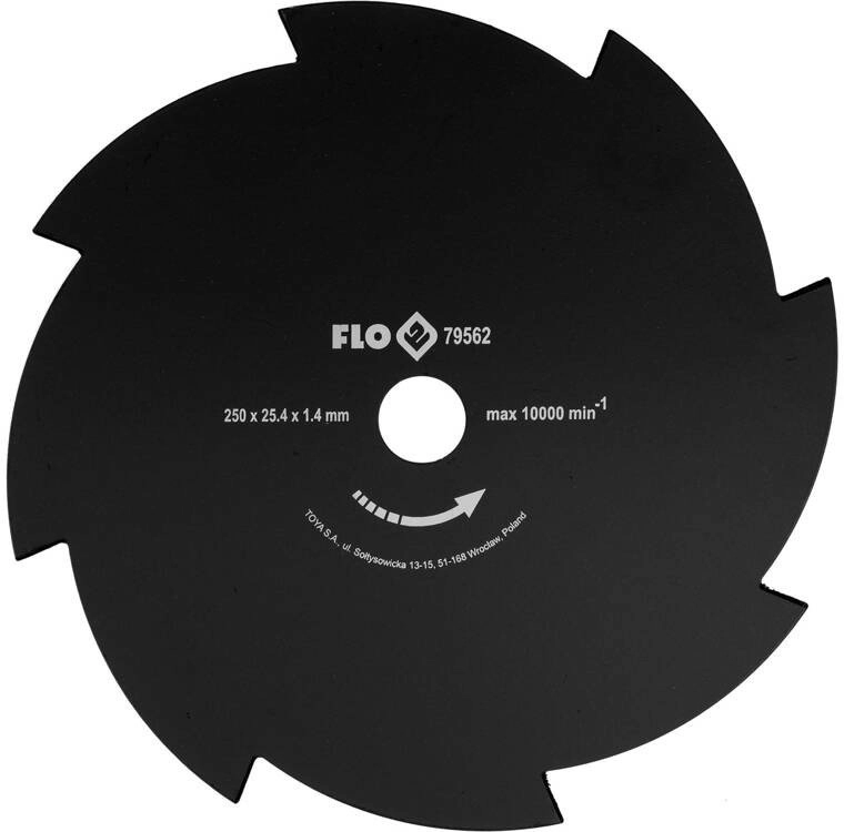 FLO 8-TOOTH CUTTING DISC FOR SCRUTCH