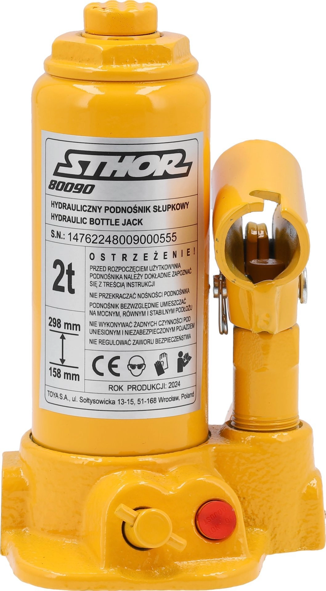STHOR HYDRAULIC PISTON LIFT 2T 80090
