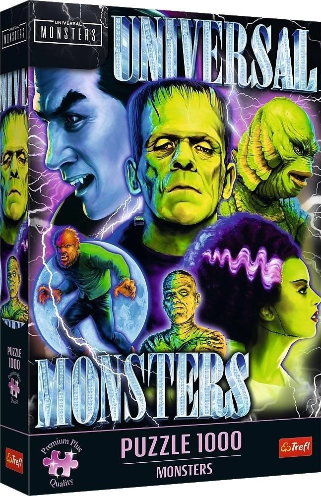 Puzzle 1000 Monsters TREFL 12070 TR