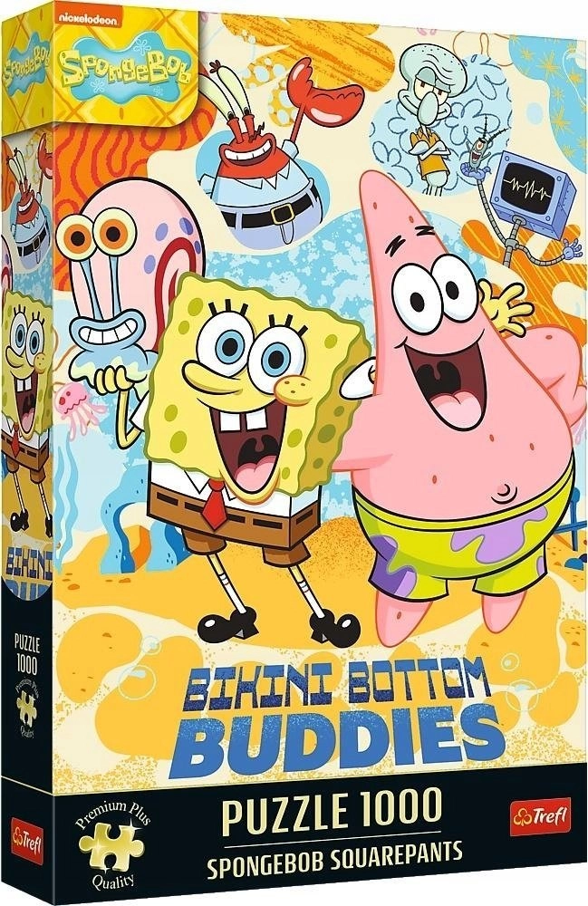 PUZZLE 1000 PremPlus SpongeBob Kanciasto 12081