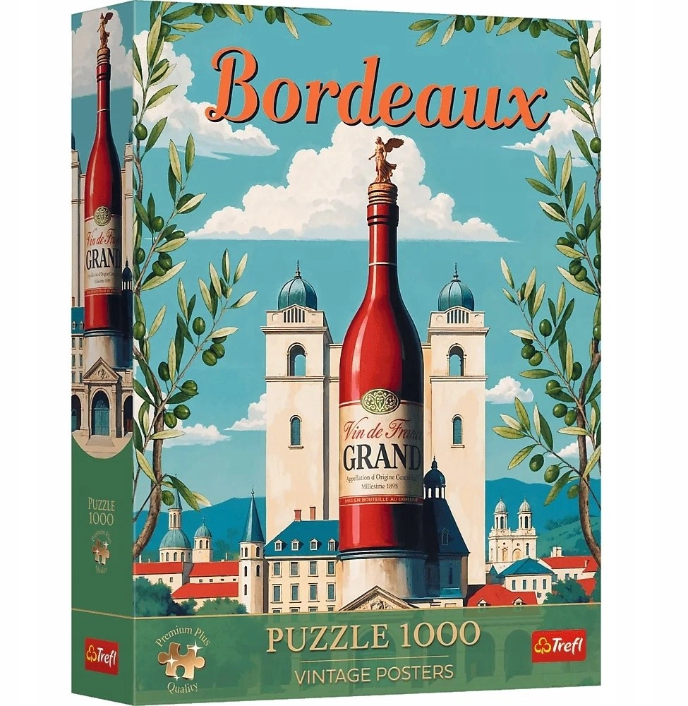 Trefl PUZZLE 1000EL TREFL PREMIUM Bordeaux