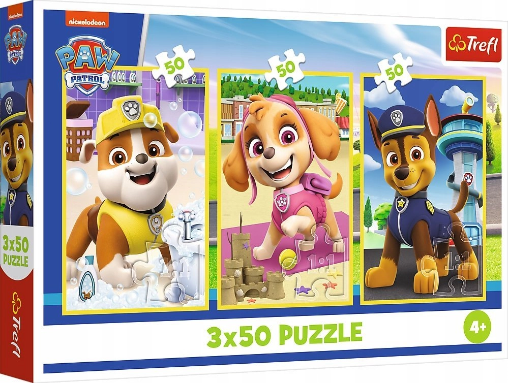 PUZZLE 3x50 Our dogs /Paw Patrol