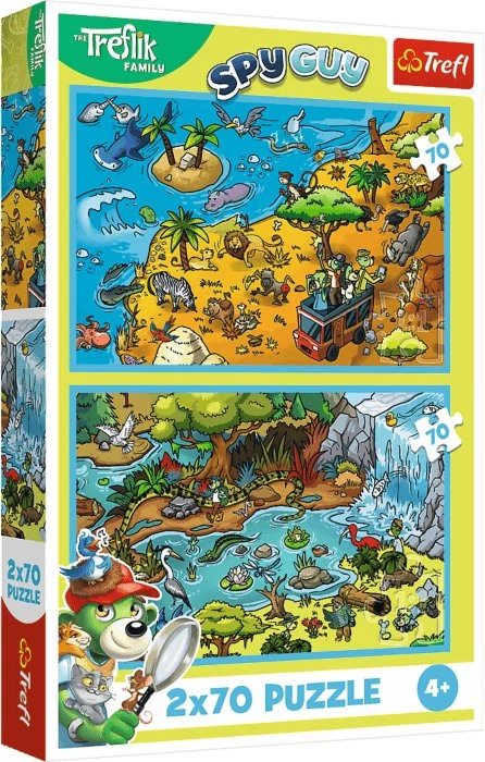 PUZZLE 2x70 Trefliki in the Land