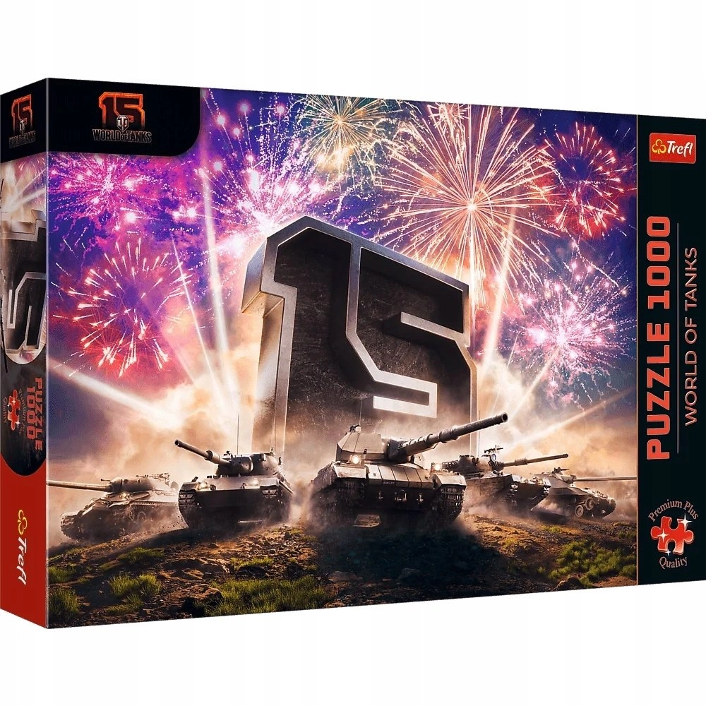 PUZZLE 1000 PremPlus 15th Anniversary WorldOfTanks