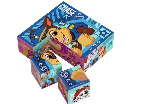 TREFL Wooden toy. Block puzzle PsiPatrol