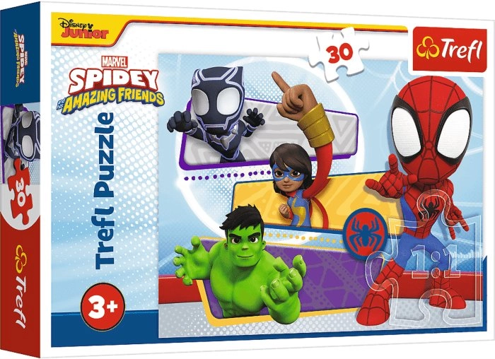 Puzzle 30 Brave Spider-Man TREFL (