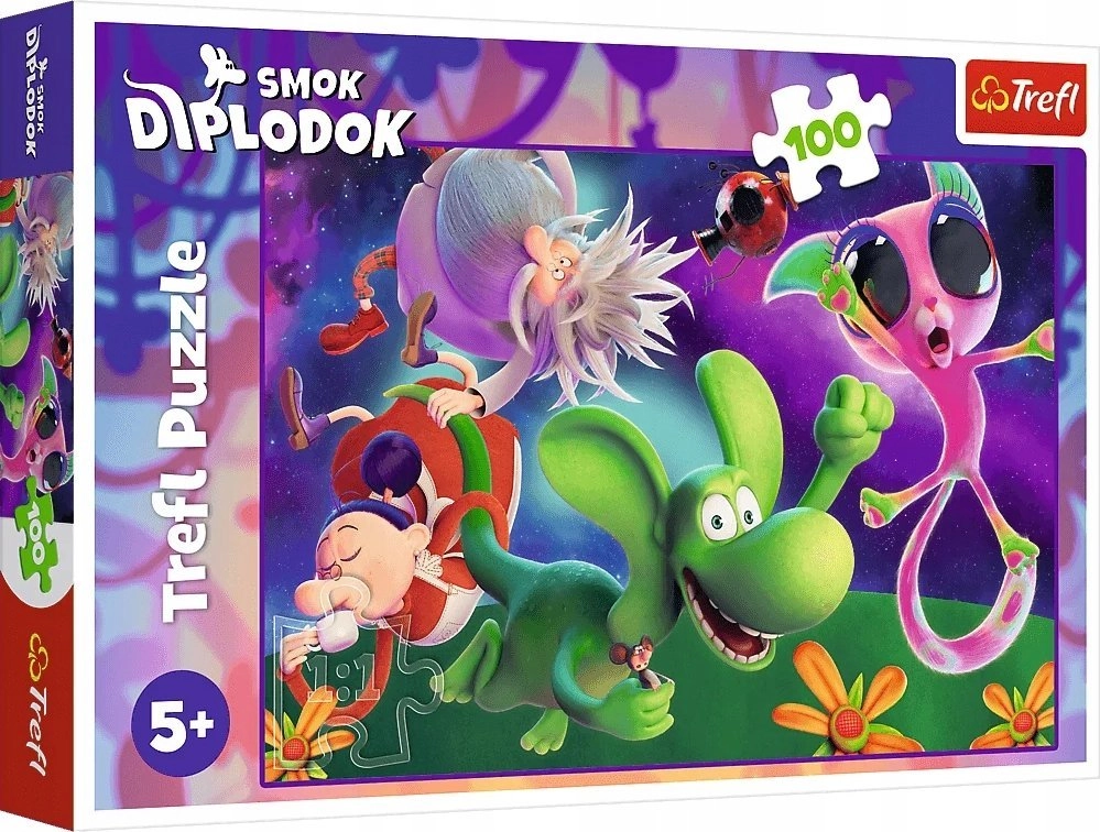 PUZZLE 100 Dragon Diplodocus and friends