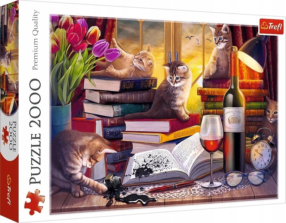 PUZZLE 2000 Cat`s Evening 27126 27126