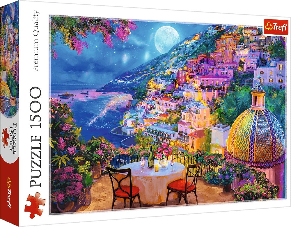 Puzzle 1500 Randka w Positano TREFL