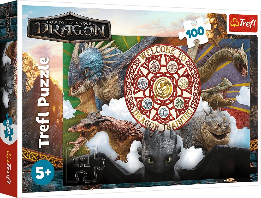 PUZZLE 100 Dragons in action /HowToTrainYourDrag