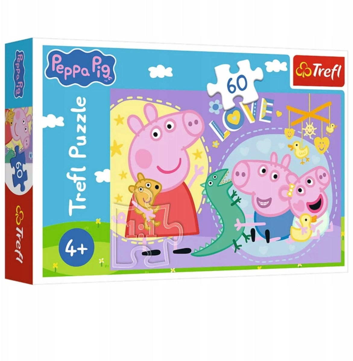 PUZZLE 60 Happy Pig /Peppa Pig