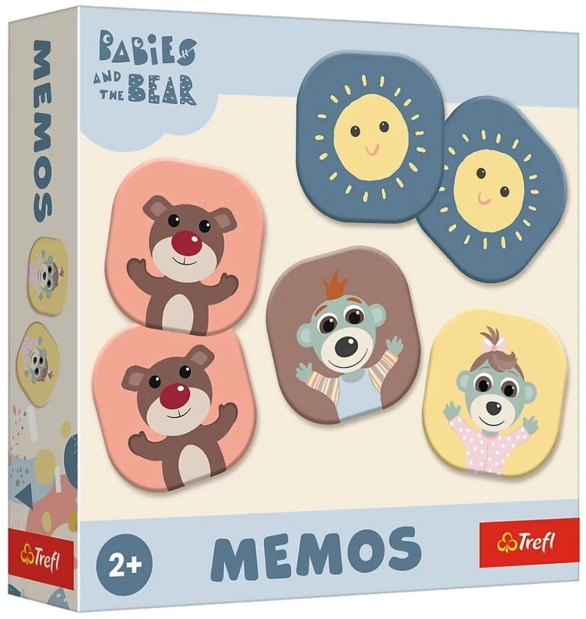 Memos Bobaski and Trefl Teddy Bear