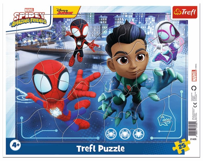 Frame puzzle 25 TREFL spider jump
